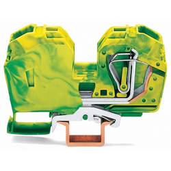 WAGO 285-637/999-950 Schutzleiterklemme 16 mm Zugfeder Belegung: PE Grün, Gelb 15 St. Package