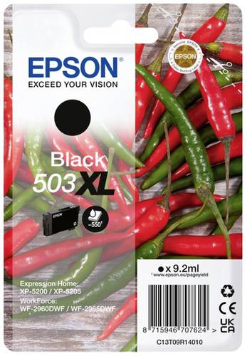 Epson Druckerpatrone T09R1, 503XL Original Schwarz C13T09R14010