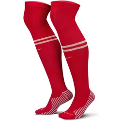 NIKE FC Liverpool Strike Heim-Stutzenstrümpfe 687 - gym red/white/chrome yellow 38-42