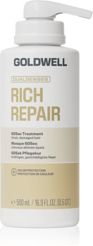 Goldwell Dualsenses Rich Repair 60Sec Treatment cure nourrissante en profondeur 500 ml