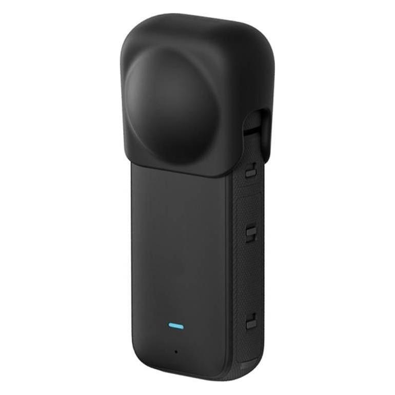 Puluz silicone protective lens cover for Insta360 X3 (black) (PU812B)