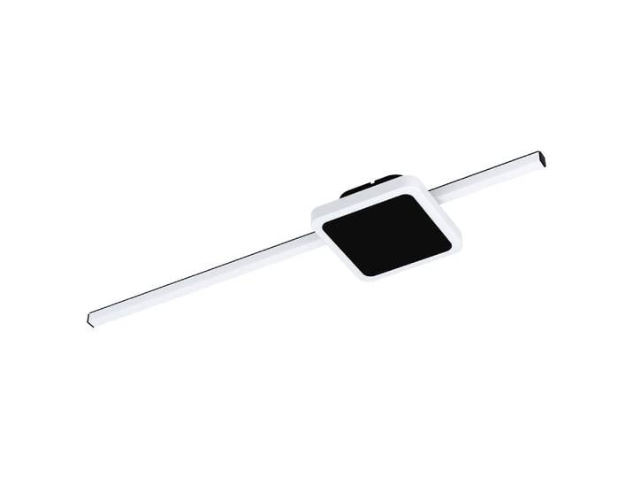 Eglo Plafonnier Sarginto LED carré noir
