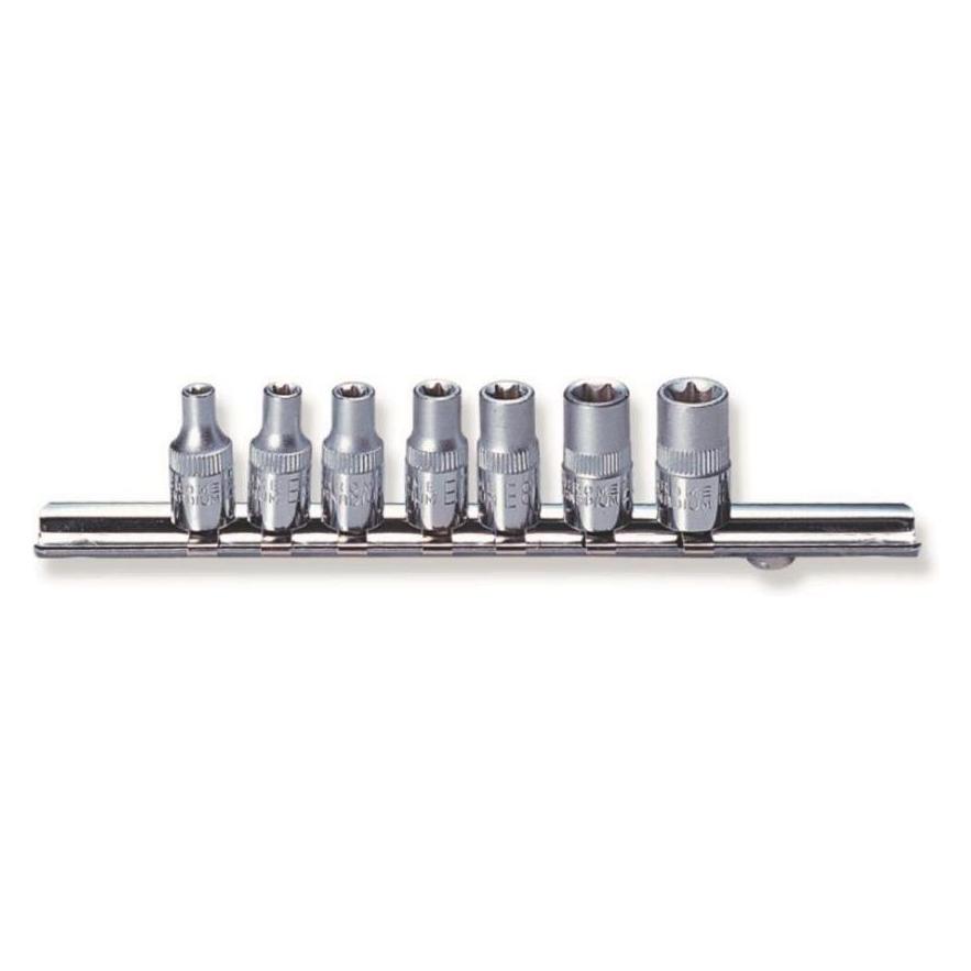 Jonnesway Torx-Steckschlüsselsatz E, 1/4, E4-E11 (24482616)