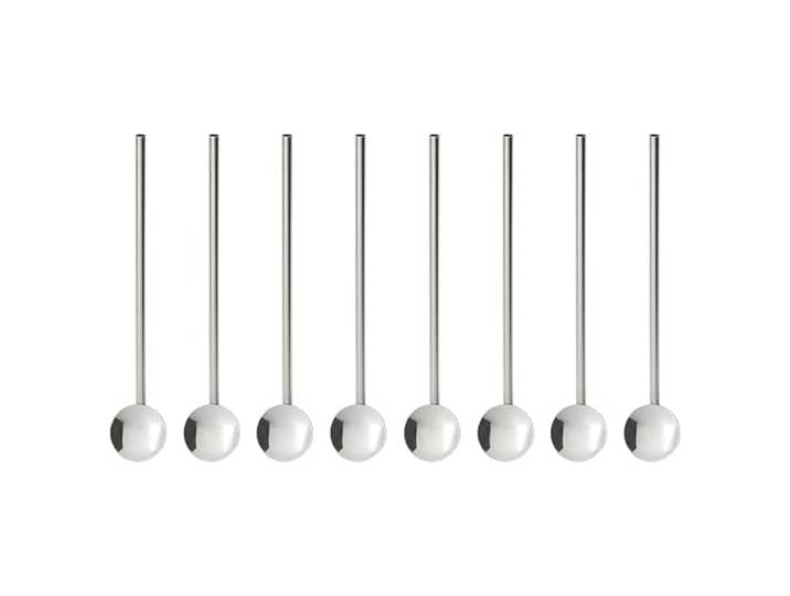 BUTLERS 8er Set Longdrinklöffel Edelstahl - SIP & SPOON -