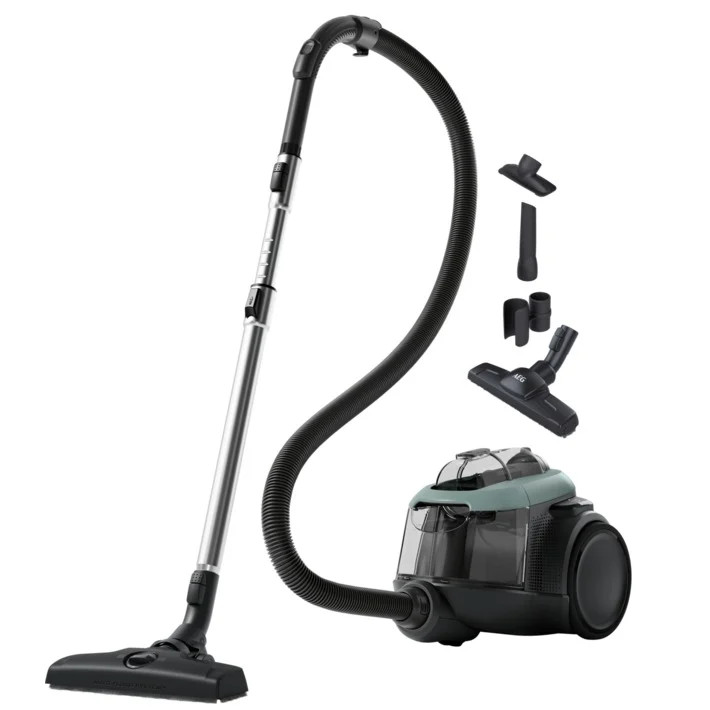 AEG 6000 CLEAN AL61C2OG Stofzuiger zonder zak Groen 1,6 liter met HEPA-filter