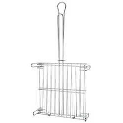 Saturnia Doppelter Barbecue-Grill 25x25 cm.