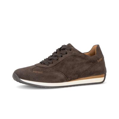 Sneaker GABOR "Sneaker low", Damen, Gr. 37,5, braun, Schuhe Sneaker