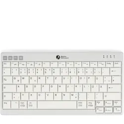 Bakker Elkhuizen BakkerElkhuizen Tastatur UltraBoard 950 V2 Wireless (DE) retail (DE, Kabelgebunden, Kabellos), Tastatur, Grau