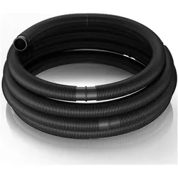 Wiltec, Pool Zubehör, Poolschlauch 12 m ⌀32 mm Solarschlauch mit Muffe Schwimmbadschlauch