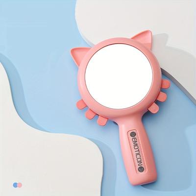 DynamicDeals Montessori Emotion Mirror Matching Game For Kids With Expression Cards pink