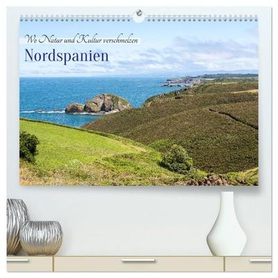 Nordspanien - wo Natur und Kultur verschmelzen (hochwertiger Premium Wandkalender 2027 DIN A2 quer), Kunstdruck in Hochglanz