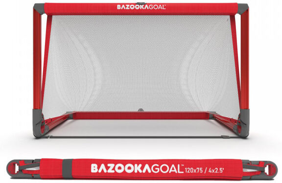 BazookaGoal Football Goals (Aluminium) Red / White 4' x 2.5'