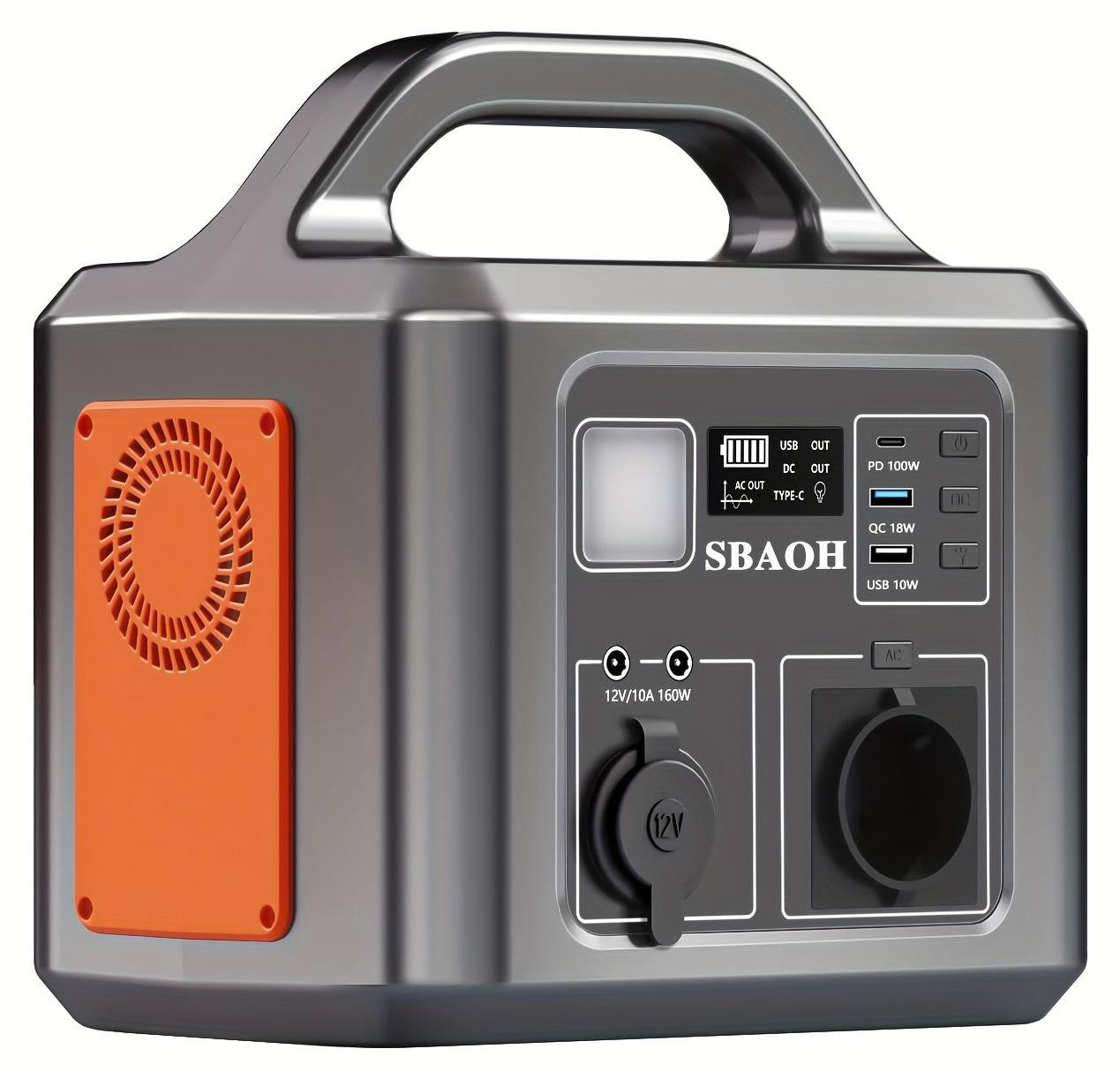 Selius Portable Power Station - Mobiele Batterij met 600W Vermogen