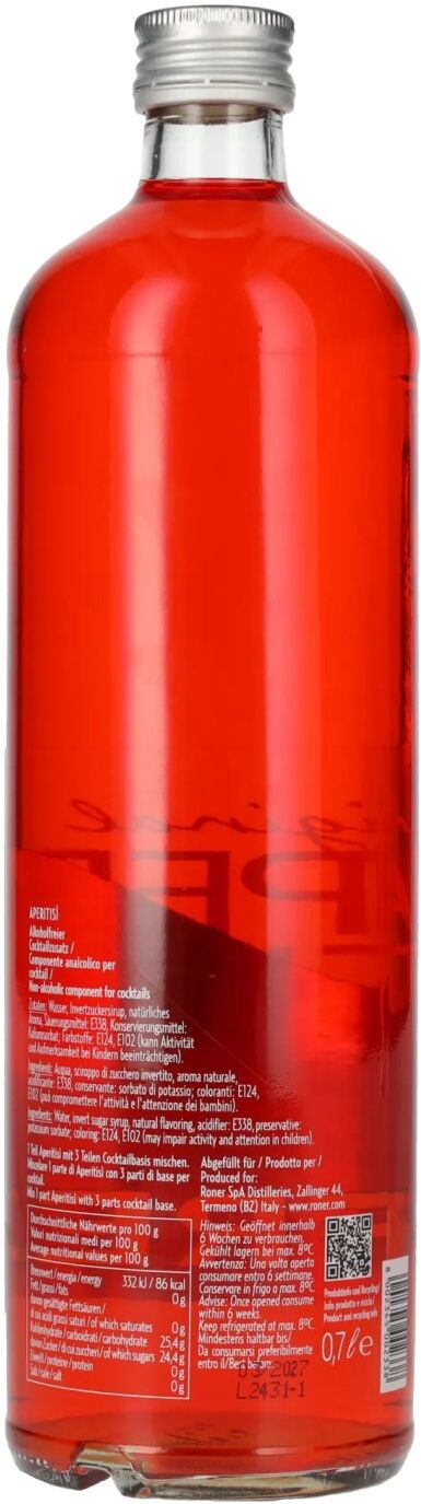 Aperitisì alcohol free 0.0 0,7l