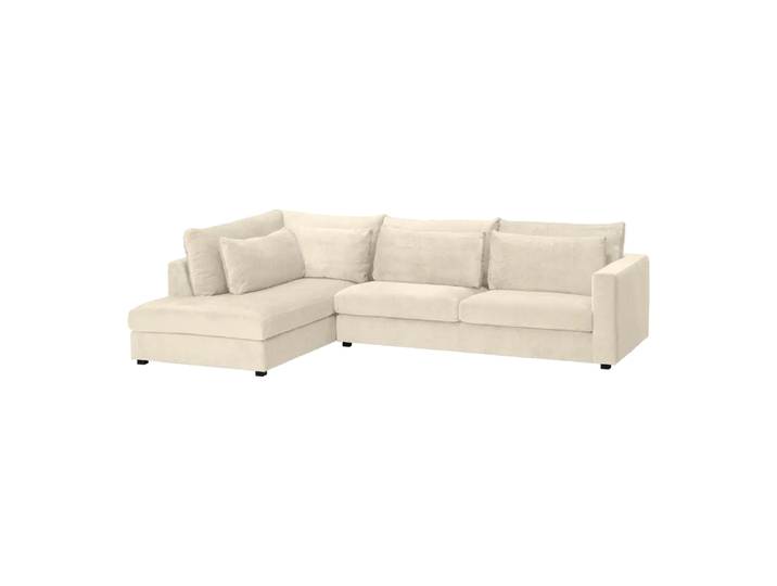 Ecksofa Apollo, Johann Jakob, beige, Textil