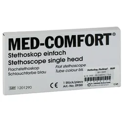Stethoskop Flachkopf Blau 1 ST
