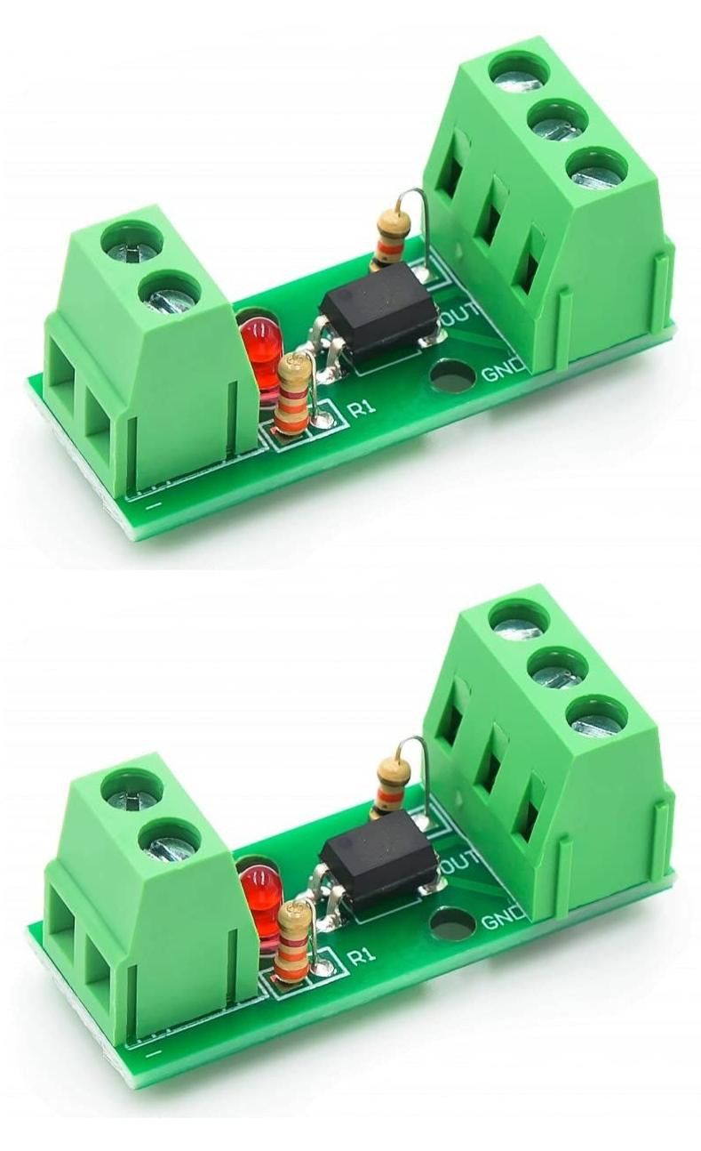 Lustrens 2-delige optische isolatormodule optocoupler 12V 80KHz