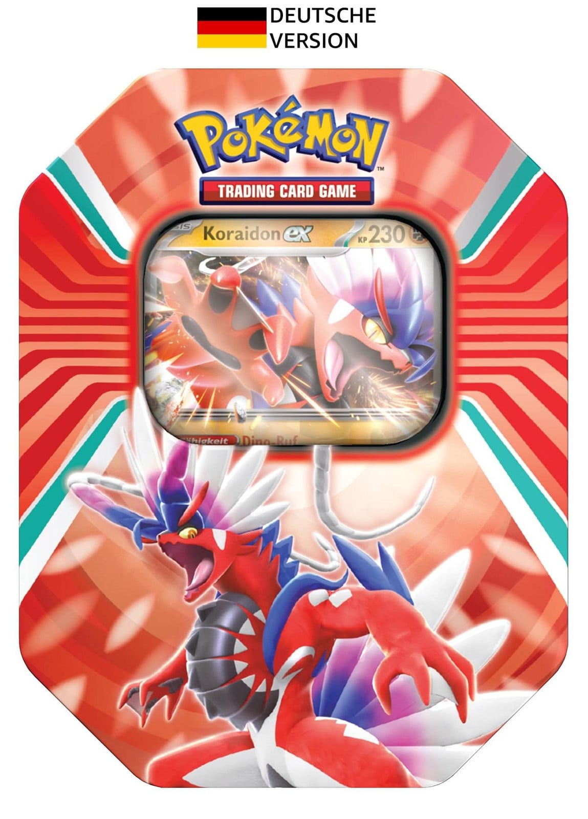 Pokémon kaartenverzameling tin-box met boosterpakketten