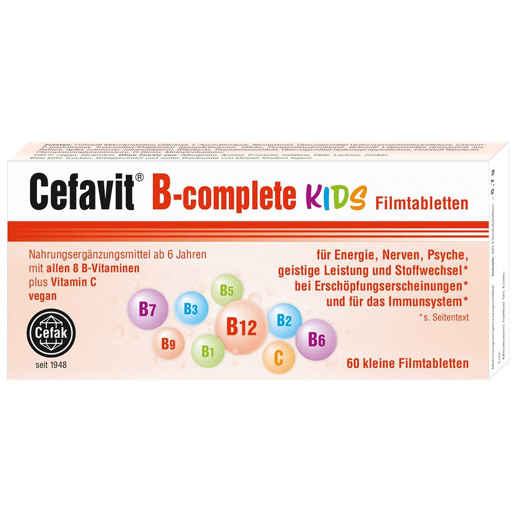 Cefavit B-complete Kids Filmtabletten 60 St