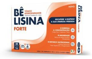 Belisina Suplemento Tónico Bioregenerador Forte 20 ampolas