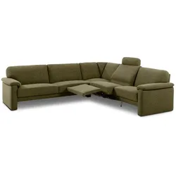Segmüller Werkstätten Ecksofa Dune Stoff Grün