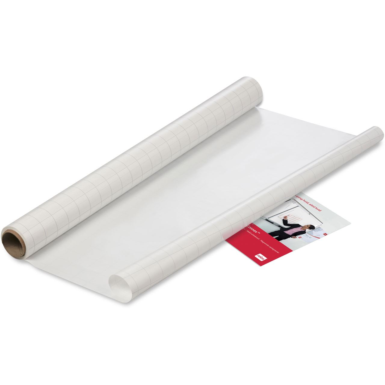 nobo Weißwandtafel-Rolle Instant, 600 x 800 mm, weiß,kariert