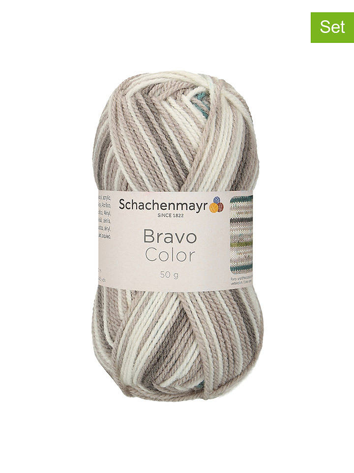 Schachenmayr since 1822 20er-Set: Kunstfasergarne ''Bravo Color'' in Bunt - 20x 50 g - onesize