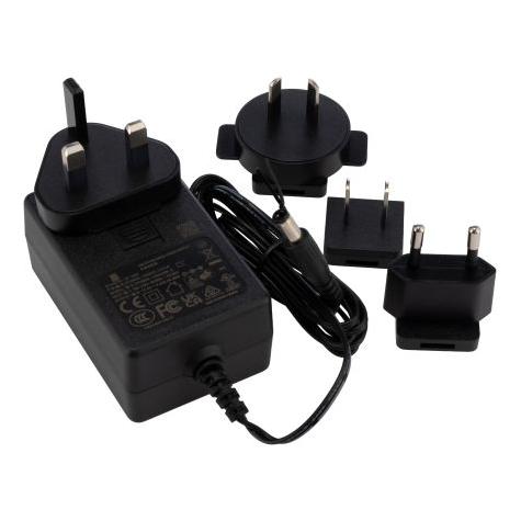 RS PRO Steckernetzteil Austauschbares AC-DC-Netzteil 40W, 100 240V ac, 12V dc / 3.33A, Universal-S (2519226)