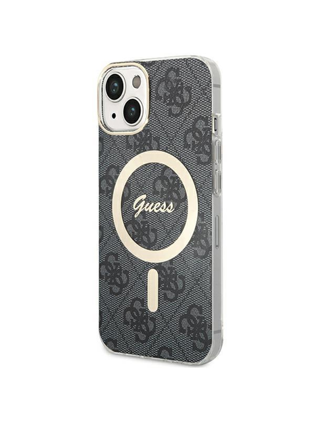 GUESS 4G MagSafe case for iPhone 15 Plus / 14 Plus - black