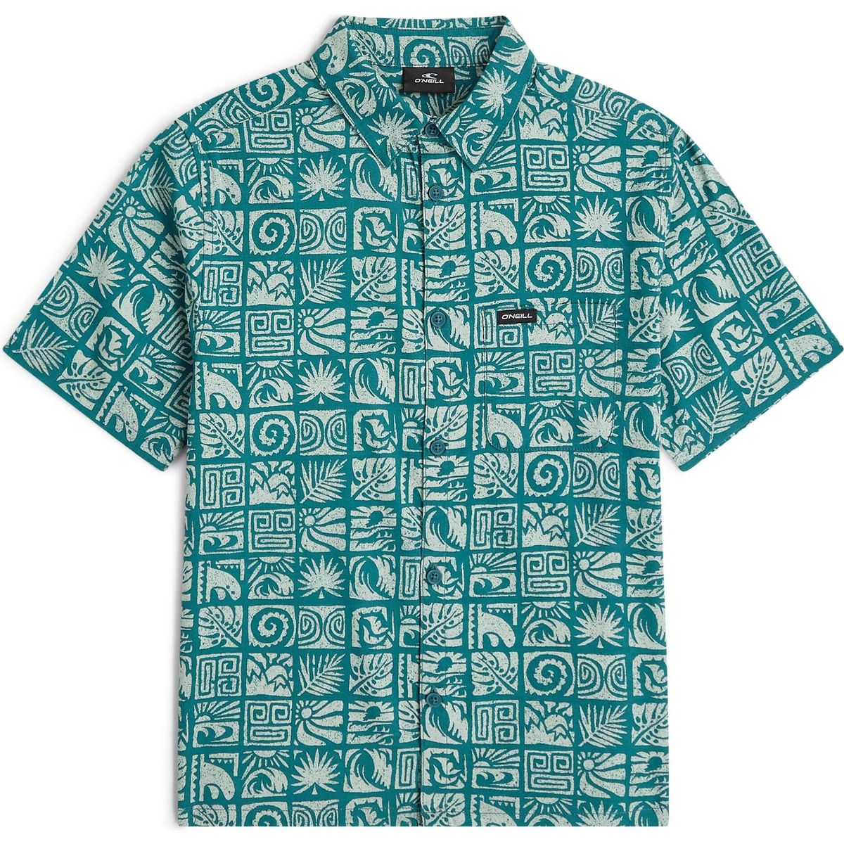 O'Neill O'neill Print Shirt blue bricks (35200) 164 4650002-35200-164