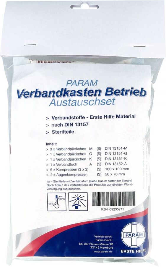 Verbandkasten Austauschset Betrieb 13157 Param