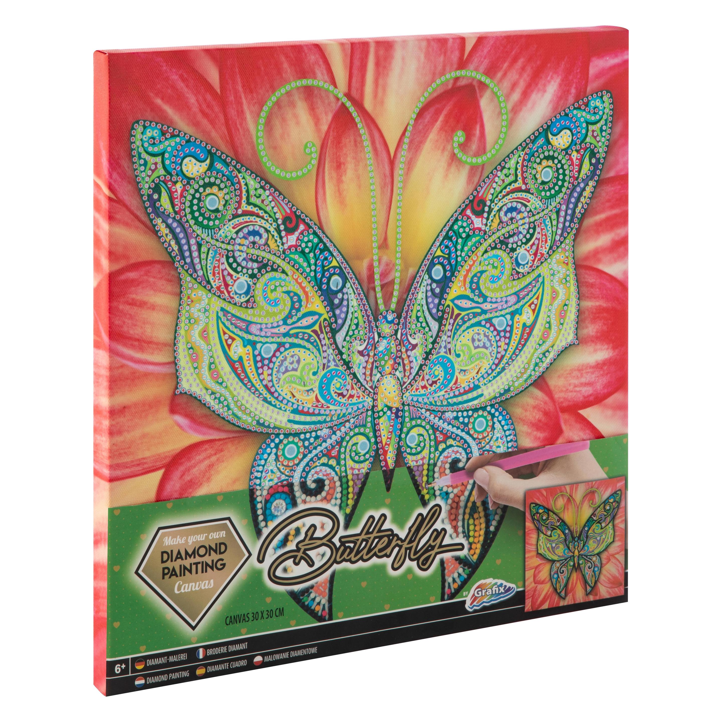 Grafix Leinwand Diamond Painting Schmetterling (043.260009)