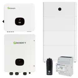 Growatt Set MOD 4KTL3-XH2 BP 4kW Hybrid-Wechselrichter + 15kWh APX Speicher + Backup Box