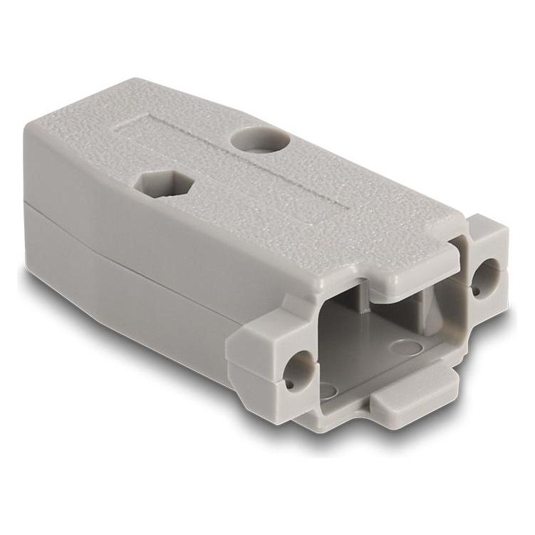 Delock D-Sub Kunststoffgehäuse für 9 Pin Stecker / Buchse mi (67030)