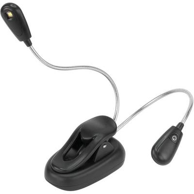 Ansmann Twinflex 1600-0119 Tischlampe LED 0.65W Schwarz, Silber