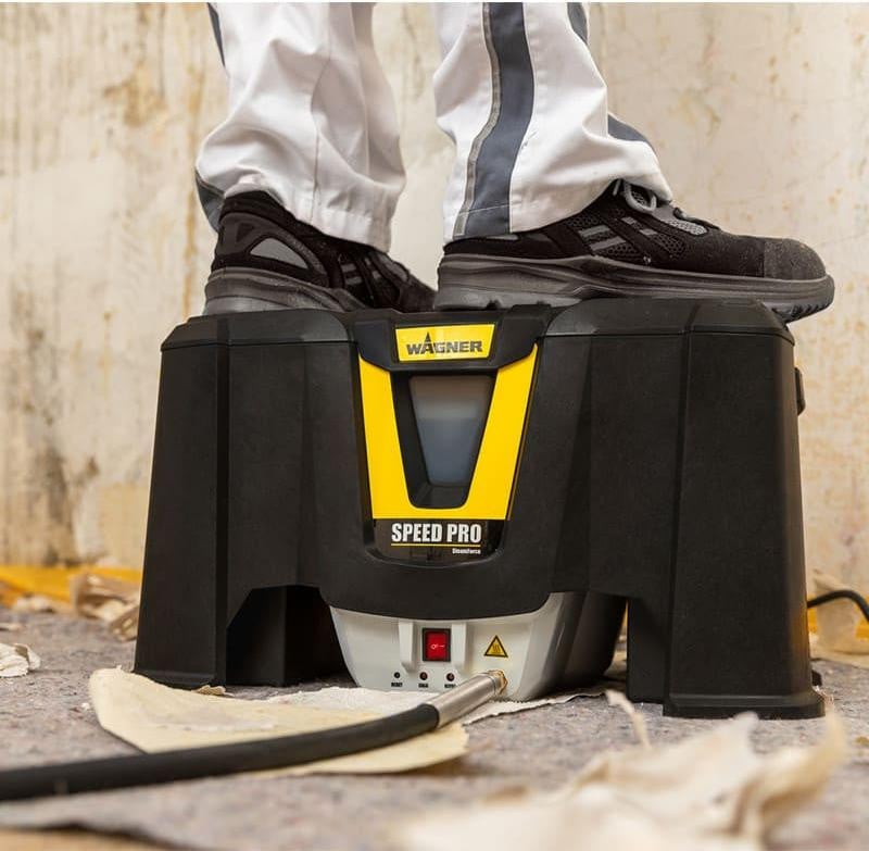 Wagner SteamForce Speed Pro stoomapparaat voor het verwijderen van dampwerend behang, 2750 watt, 5,1 liter