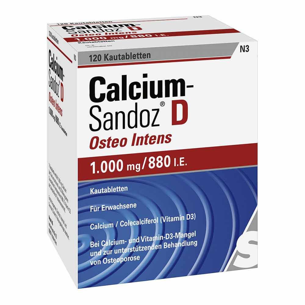 Hexal AG Calcium-Sandoz® D Osteo intens Kautabletten 09686275