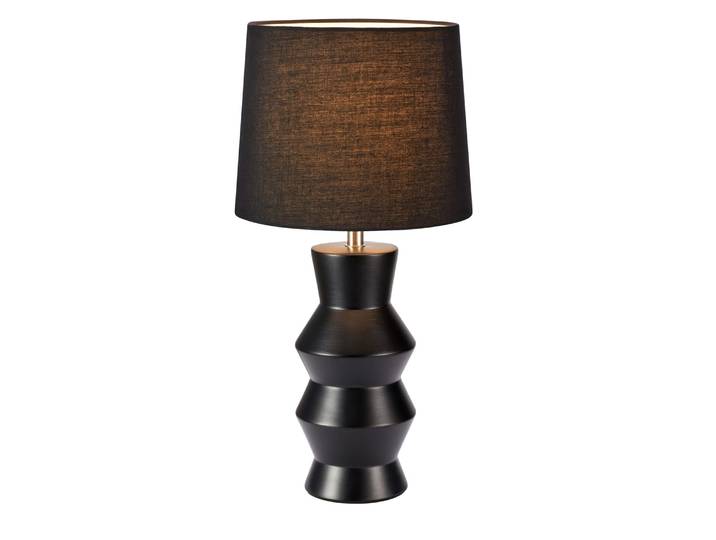 Lampe de table 1xe27 noir
