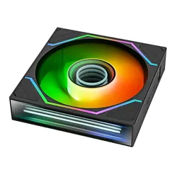 Thermaltake SWAFAN INFINITY EX12 ARGB Sync 3Pack (120 mm, 3x), PC Lüfter, Schwarz