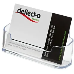 deflecto Visitenkartenständer »deflecto®« 1 Fach, 9.6x4.5x3.5 cm