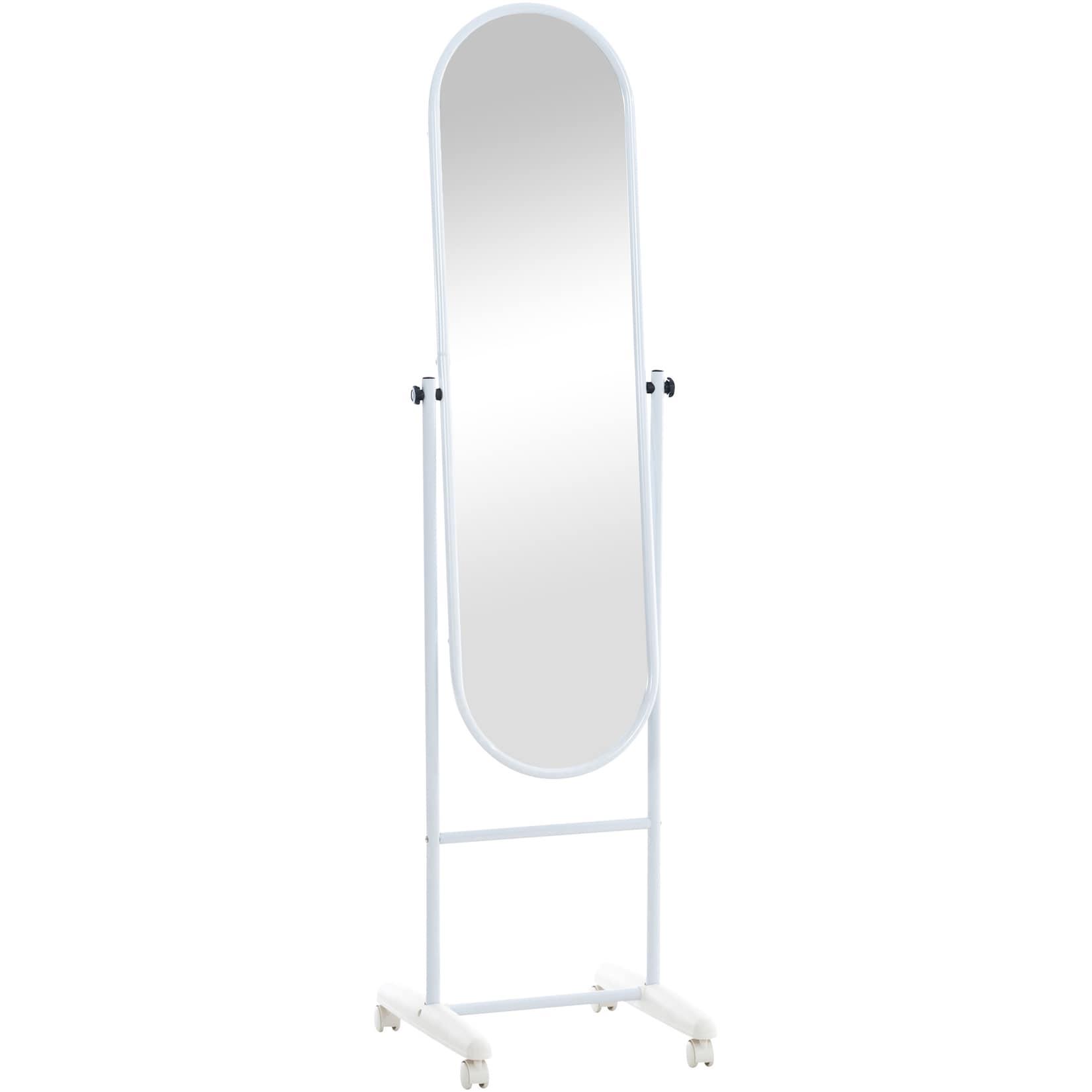CLP Standspiegel Nane Oval Farbe: weiß