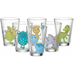 Ritzenhoff & Breker, Kindergeschirr + Kinderbesteck, Dino und Monsterchen Kindergläser