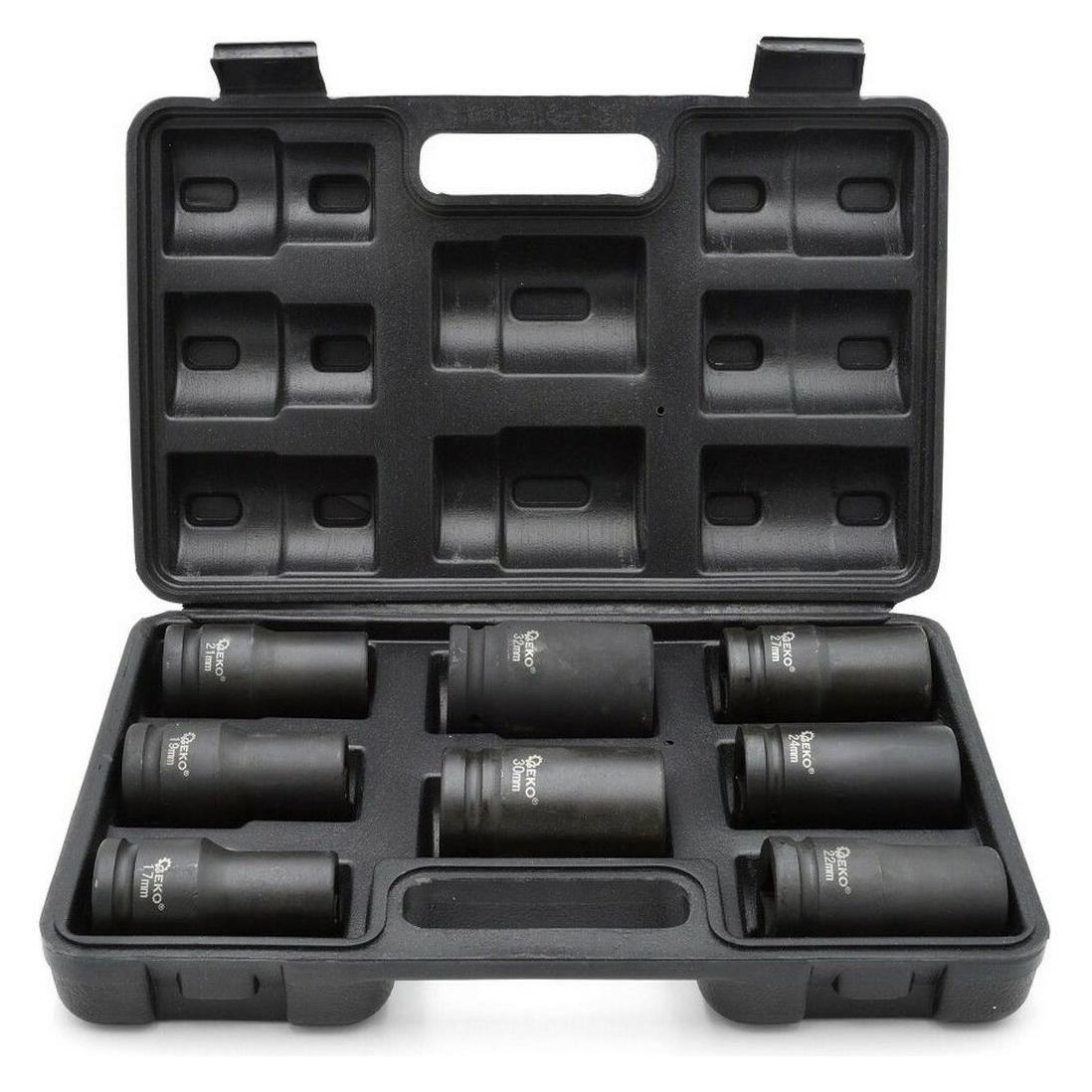 GEKO 3/4 Kraft-Steckschlüssel-Satz17-32mm (G10516)