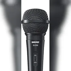 Shure SV200 Mikrofon Schwarz Karaoke-Mikrofon