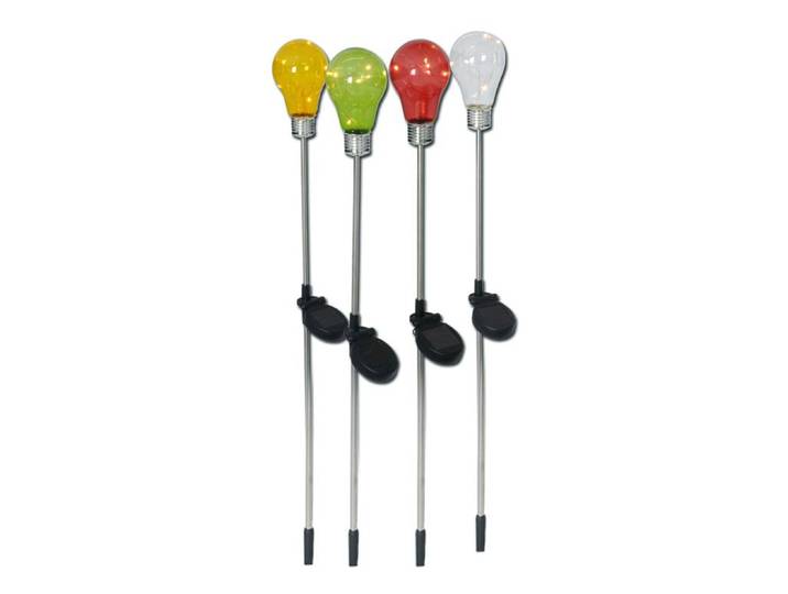 Piquet solaire LED Naples 9 x 76 x 9cm Multicolore