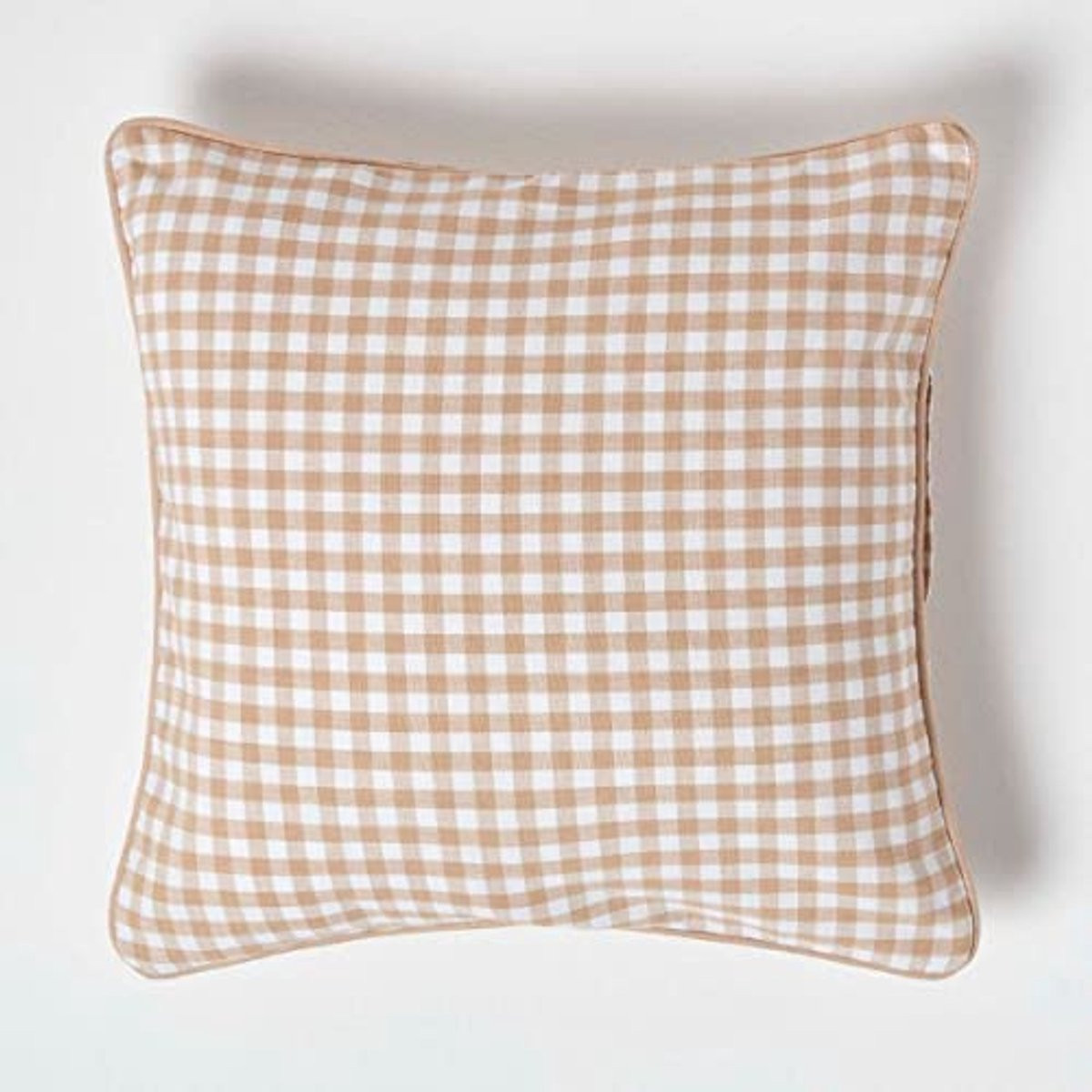 Katoenen Gingham Check Kussensloop voor Sofa