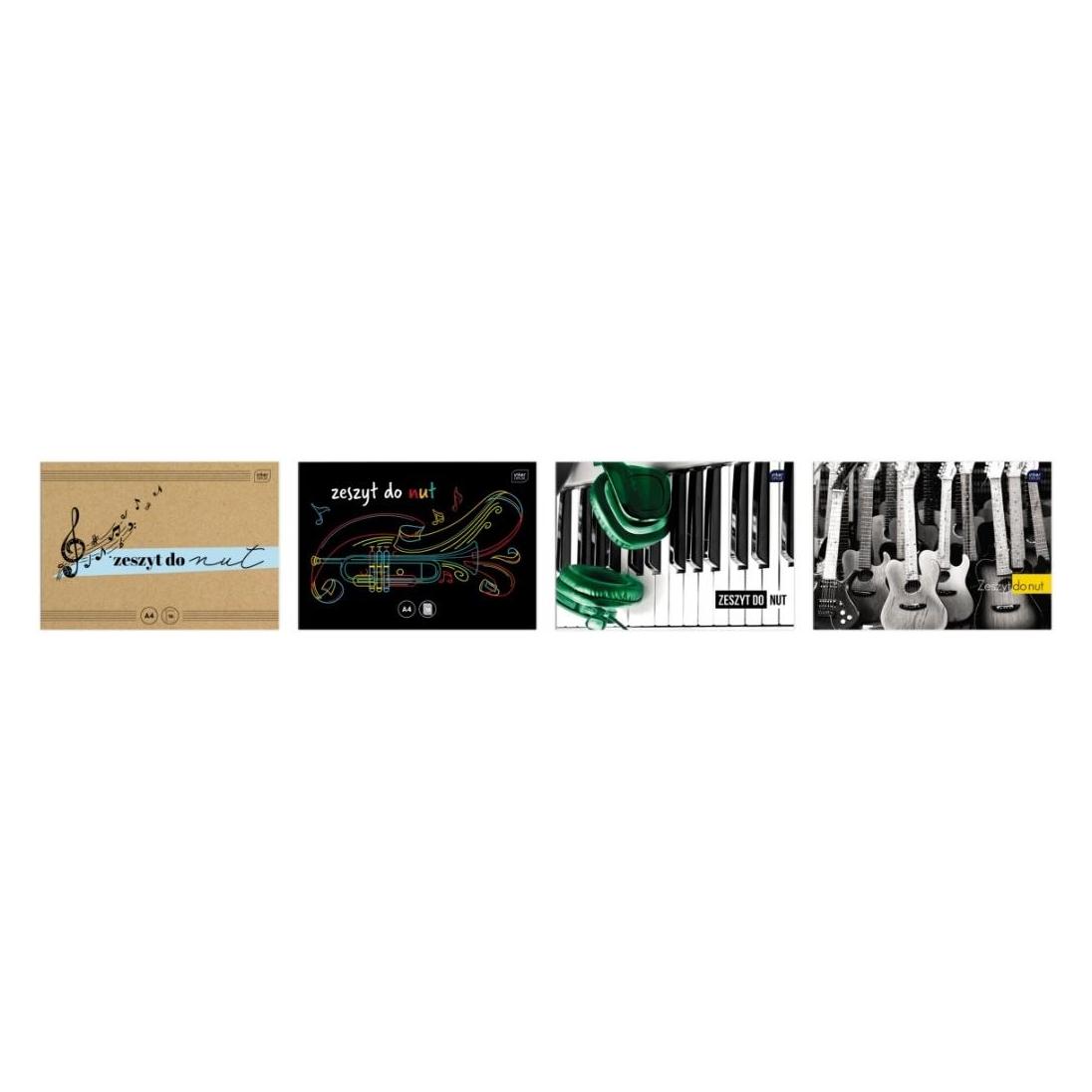 Interdruk Musiknoten A4 (A4, Speziallineatur) (156501)