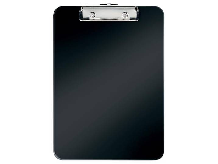 Leitz 39710095 A4 Klembord, Gemaakt Van Stevig Kunststof, WOW-Assortiment, Zwart