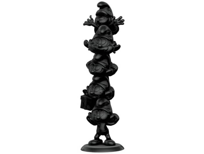 Plastoy Collectoys – Schlümpfsäule, Mattschwarz