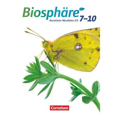 Biosphäre Sekundarstufe I - Gymnasium Nordrhein-Westfalen G9. 7.-10. Schuljahr - Schülerbuch, Gebundene Ausgabe von Martin-Wilhelm Post,Hansjörg